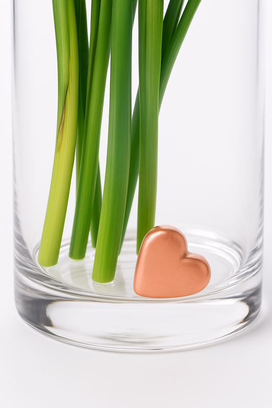 Fleur Charm – Copper Flower Water Purifier to Keep Cut Flowers Fresh Naturally