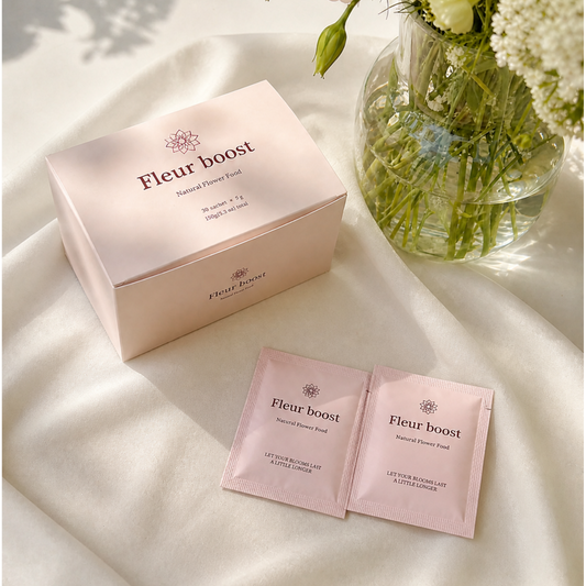 Fleur Boost – Natural Flower Food Sachets to Keep Cut Flowers Fresh Longer